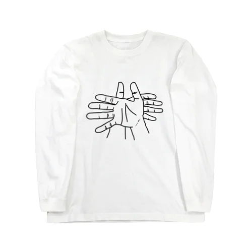 蟹(カニ) Long Sleeve T-Shirt