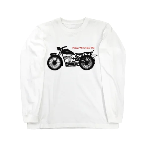 VINTAGE MOTORCYCLE CLUB Long Sleeve T-Shirt
