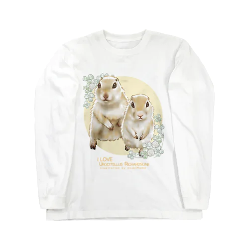 【No.7】I LOVE UROCITELLUS RICHARDSONII Long Sleeve T-Shirt