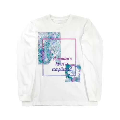 パステル２「A maiden's heart is complicated.」 Long Sleeve T-Shirt