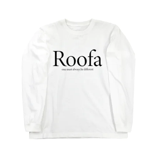 Roofa Logo ロングスリーブTシャツ