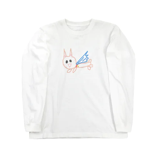 らくがきヒーローネコ Long Sleeve T-Shirt