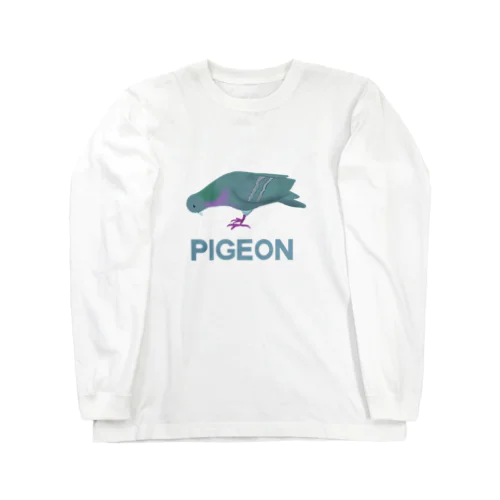 ただの鳩 Long Sleeve T-Shirt