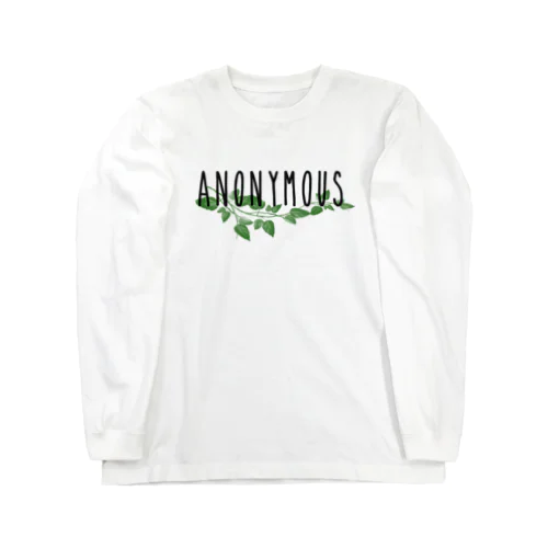 anonymous #009 (botanical) Long Sleeve T-Shirt