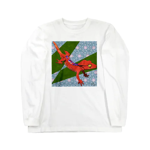 クレステッドゲッコー「Asuka」002 Long Sleeve T-Shirt