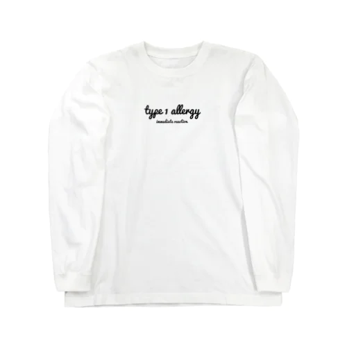 １型アレルギーの機序 Long Sleeve T-Shirt