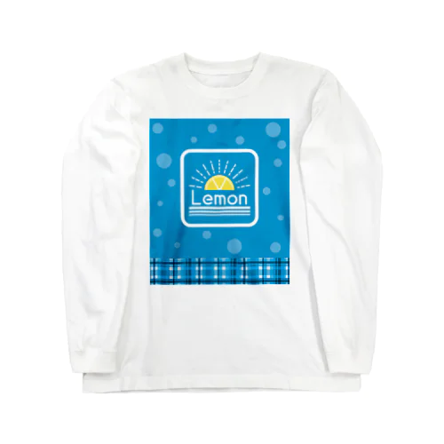 爽やかなレモンロゴのシャツ Long Sleeve T-Shirt