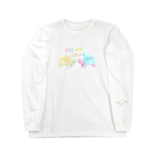 ほわほわカメちゃん Long Sleeve T-Shirt