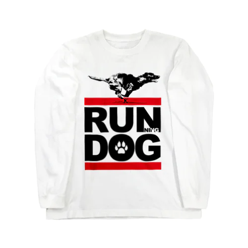 RUNNING DOG　走ってる犬　CCG-005-2W ロングスリーブTシャツ