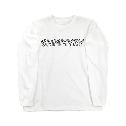 SNMMYRYボックスロゴ　パターンB Long Sleeve T-Shirt