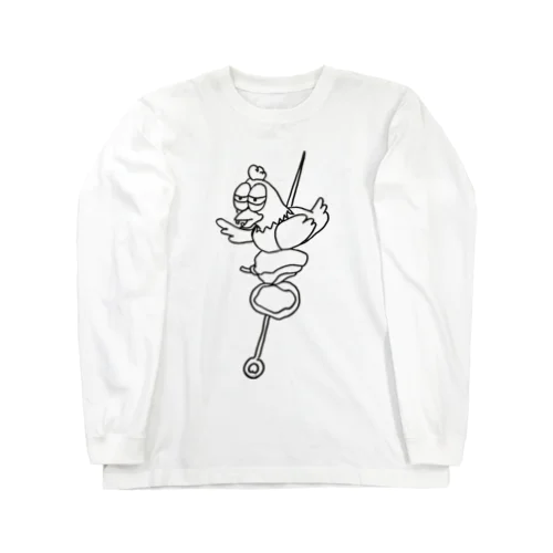 BBQ鶏 Long Sleeve T-Shirt