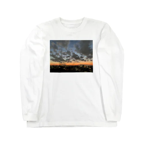 空（雲多め） Long Sleeve T-Shirt