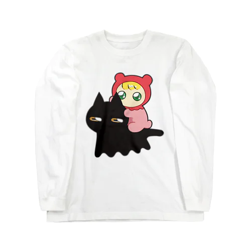 ネコモドキとてでべびちゃん Long Sleeve T-Shirt