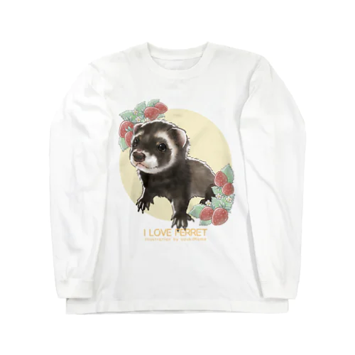 【No.11】I LOVE FERRET ロングスリーブTシャツ