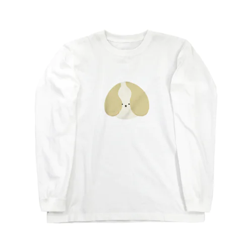 日常にほわほわしっぽのシーズー Long Sleeve T-Shirt