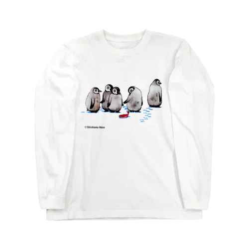 そらふぐ　むくむくぺんぎん Long Sleeve T-Shirt