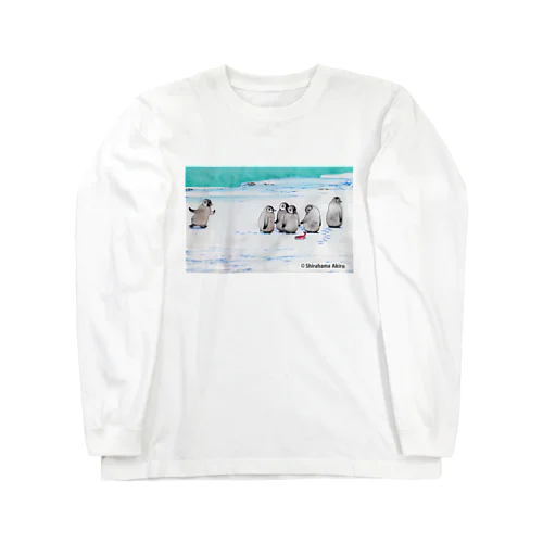 そらふぐ　むくむくぺんぎん Long Sleeve T-Shirt