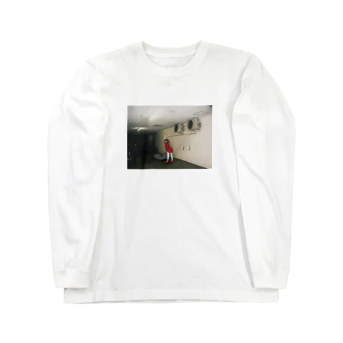 70キロのお肉を運ぶ子グッズ Long Sleeve T-Shirt