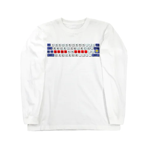 キーボードTシャツ Long Sleeve T-Shirt