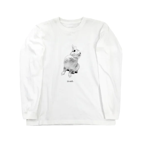 うさぎ　ローアングル Long Sleeve T-Shirt