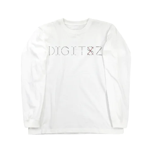 ×S フレーム Digitz ロングスリーブTシャツ