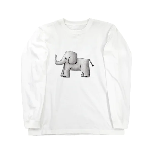 アジアゾウ Long Sleeve T-Shirt