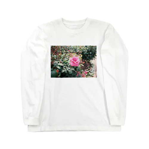Pink Rose Film Long Sleeve T-Shirt