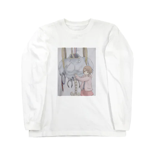 お父さん　serial experiments lain Long Sleeve T-Shirt