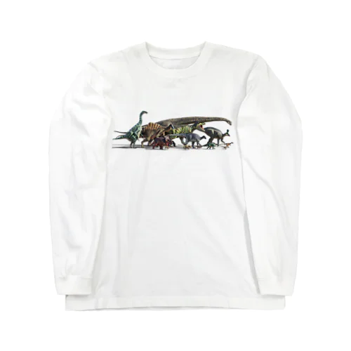 アジアの恐竜達 Long Sleeve T-Shirt