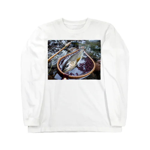 フライフィッシング アマゴ Long Sleeve T-Shirt