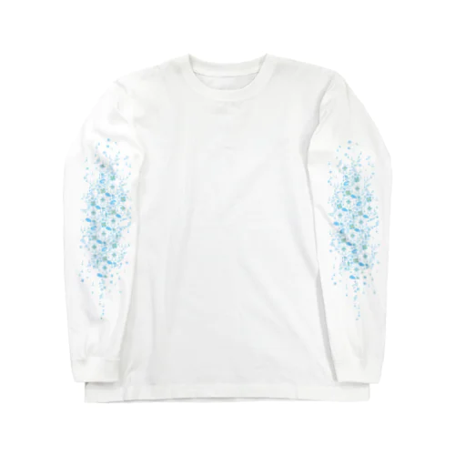 はなやぐ梅雨_袖用 Long Sleeve T-Shirt