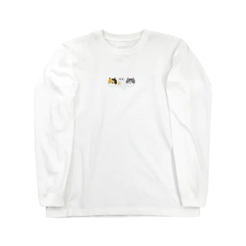 ハイタッチにゃんず Long Sleeve T-Shirt