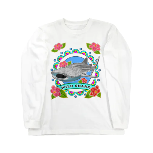 WILD SHARK  ジンベエザメ Long Sleeve T-Shirt