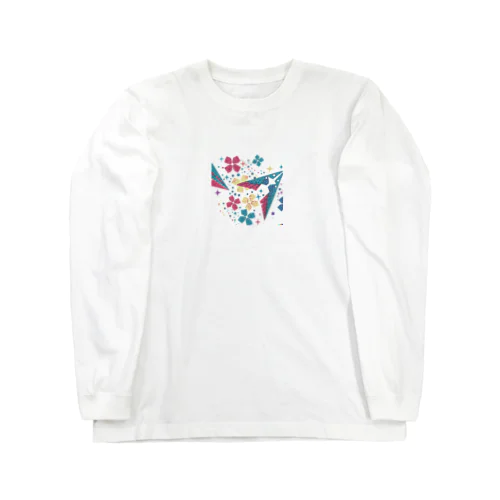 手裏剣花吹雪 Long Sleeve T-Shirt