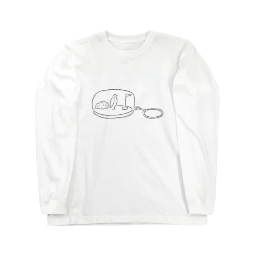 ここは点 Long Sleeve T-Shirt