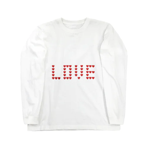 ドット絵LOVE Long Sleeve T-Shirt