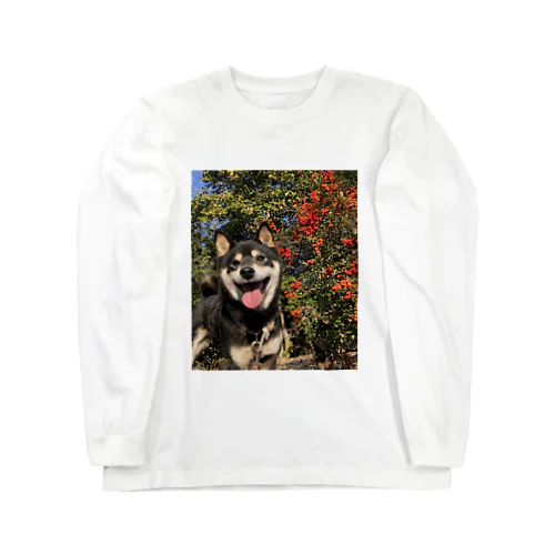 柴犬のけんたろー ロングスリーブTシャツ