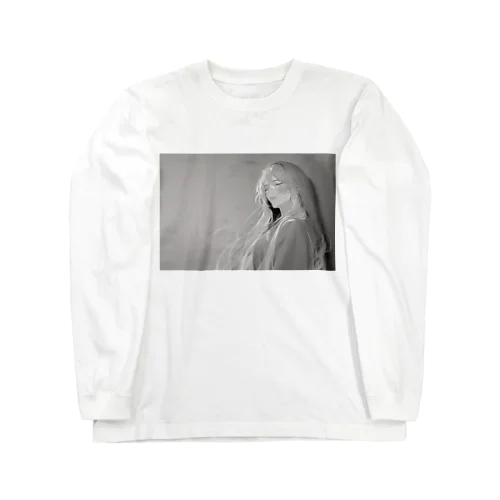 モノクロ少女 Long Sleeve T-Shirt