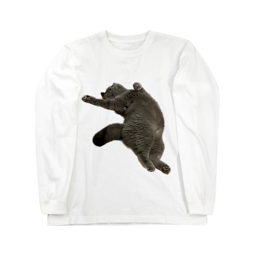 お腹ぽっこりむっちり丸 Long Sleeve T-Shirt