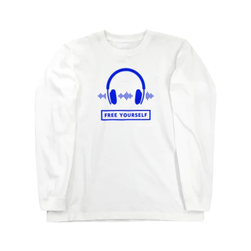 ヘッドホン/音楽/MUSIC Long Sleeve T-Shirt