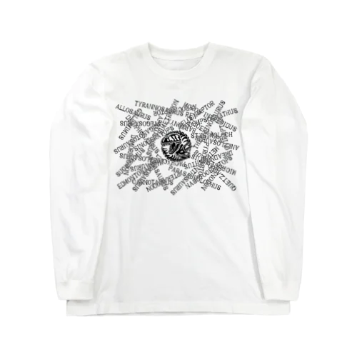 NAMES 恐竜JW[黒] Long Sleeve T-Shirt