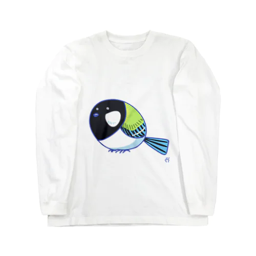 シジュウカラくん Long Sleeve T-Shirt