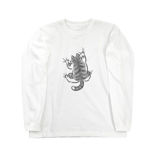 yojiyoji鯖トラ白 Long Sleeve T-Shirt