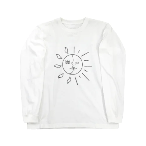 太陽と月 Long Sleeve T-Shirt