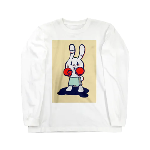 Fighting Rabbit ロングスリーブTシャツ