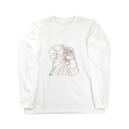 カメラ女子はすすむ Long Sleeve T-Shirt