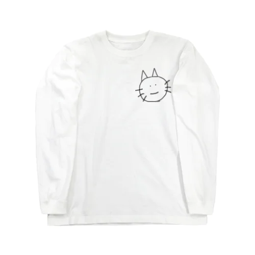 もり　けいと　ネコ　ロングTシャツ Long Sleeve T-Shirt