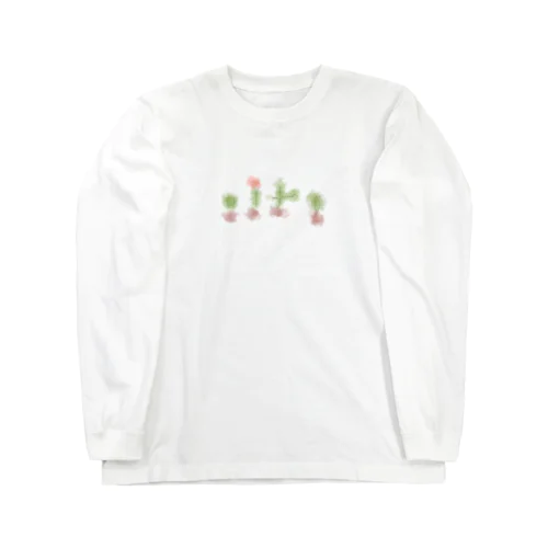 いろいろサボテン Long Sleeve T-Shirt