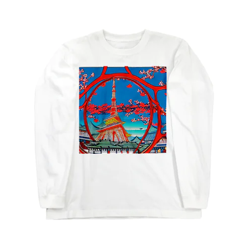 tokyotower ロングスリーブTシャツ