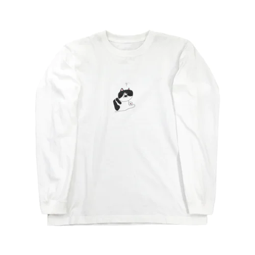 ハテナ猫ちゃん Long Sleeve T-Shirt